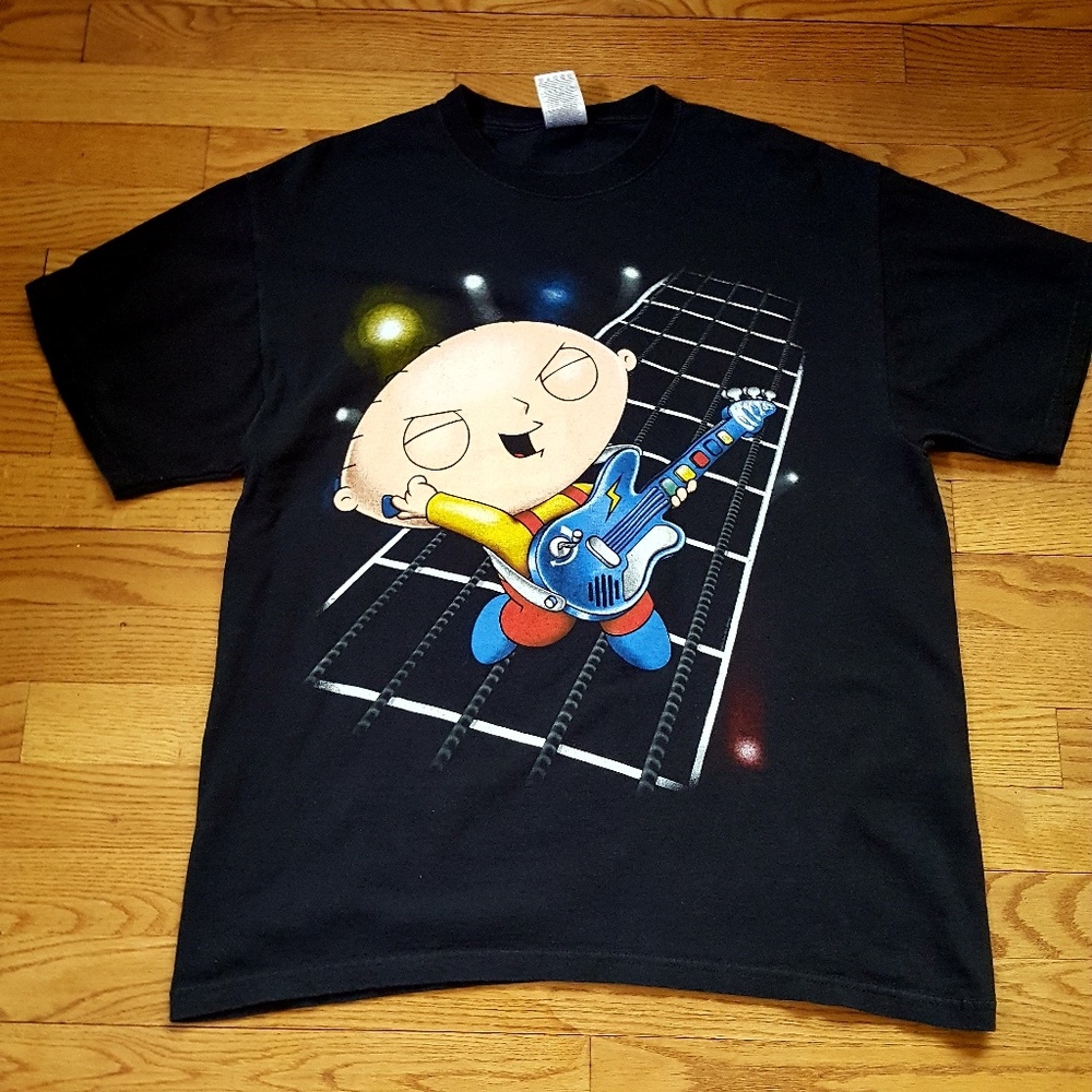 Family Guy Stewie Black T Shirt Size Large NWOT - Picture 1 of 4